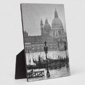 白黒グランドカナルヴェニタリアトラベル フォトプラーク (側面)