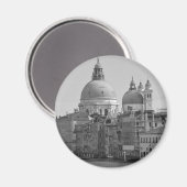 白黒グランドカナルヴェニタリアトラベル マグネット (正面/裏面)