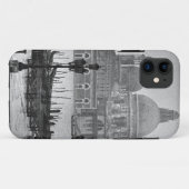 白黒グランドカナルヴェニタリアトラベル Case-Mate iPhoneケース (裏面(横))