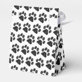 白黒グリッターポープリント フェイバーボックス (裏面サイド)