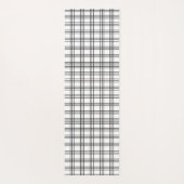 白黒グリッド ヨガマット (裏面)