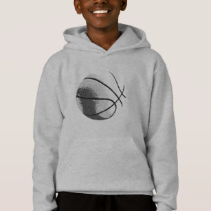 白黒グレイトレンディーアポップ・アートのートバスケットボール