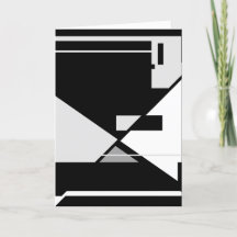 白黒グレイ抽象芸術MCMルックデザイン