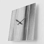 白黒グレモダンー スクエア壁時計 (傾斜)