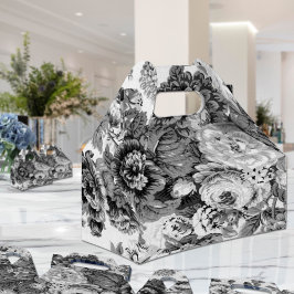 白黒グレートーンフローラトワールNo.3 フェイバーボックス