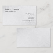 白黒グレーパターン名刺 名刺 (正面/裏面)