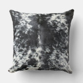 白黒コウィドプリントクッション クッション (正面)