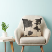 白黒コウィドプリントファームハウスデコール  クッション (椅子)