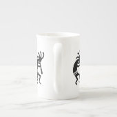 白黒ココペリ南西 ボーンチャイナマグカップ (裏面)