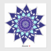 白黒コスモス シール (シート)