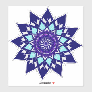 白黒コスモス シール