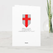 「白黒コットンキャンディースタンド」誕生日カード カード (裏面)