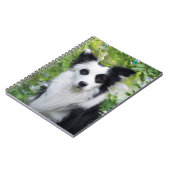 白黒コリ縁どー ノートブック (左側)