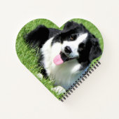 白黒コリ縁どー ノートブック (裏面)