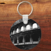白黒コロシアムローマ帝国 キーホルダー (正面)