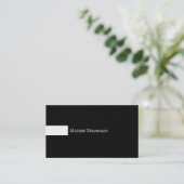 白黒コンサルタントの名刺 名刺 (スタンド正面)