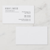 白黒コンサルタントの名刺 名刺 (正面/裏面)