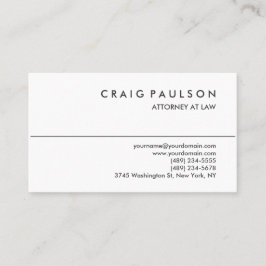 白黒コンサルタント弁護士名刺 名刺