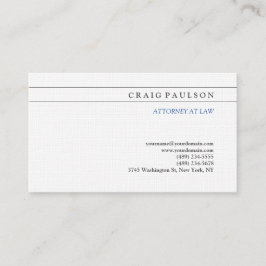 白黒コンサルタント弁護士業 名刺