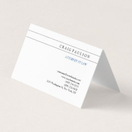 白黒コンサルタント弁護士業 名刺