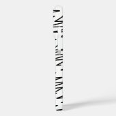 白黒コンテンポラリーデザイン Case-Mate iPhoneケース (裏面 / 左)