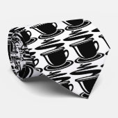 白黒コーヒータイ ネクタイ (ロール)