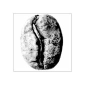 白黒コーヒー豆鉛筆スケッチ ラバースタンプ (インプリント)