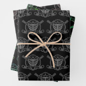 白黒ゴアリーマスク ラッピングペーパーシート (インサイチュ)