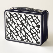 白黒ゴシックくもの巣パタオーガニックーン メタルランチボックス (裏面)