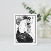 白黒ゴシックゴシックアールヌーボーサロメ ポストカード (スタンド正面)