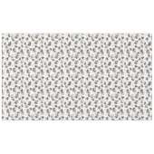 白黒ゴシックスカルとバラハロウィーン テーブルクロス (正面(横))