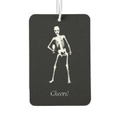 白黒ゴシッミニマルク結婚ズ カーエアーフレッシュナー (裏面)