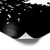 白黒ゴリラ顔ポップ・アートのアートパーフェクトポスター ポスター (コーナー)