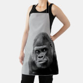 白黒ゴリラ エプロン (インサイチュ)