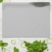 白黒ゴリラ キッチンタオル (折り畳み)