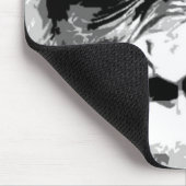 白黒ゴリラ マウスパッド (コーナー)