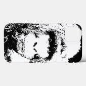 白黒ゴリラ Case-Mate iPhoneケース (裏面 (横))