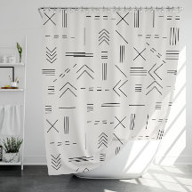 白黒ゴージャスモダンな幾何学模様