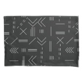 白黒ゴージャスモダンな幾何学模様 枕カバー (正面左)