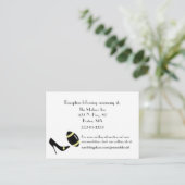 白黒サッカーのエンクロー結婚ジャ エンクロージャーカード (スタンド正面)