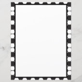 白黒サッカーボールをパーソナライズ (裏面)