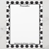 白黒サッカーボールをパーソナライズ (正面)