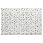 白黒サッカーボールパターン ファブリック (ヤード)