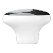 白黒サッカーボール セラミックノブ (側面)