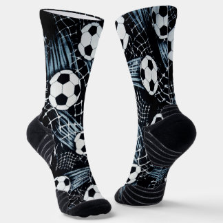 白黒サッカー ソックス