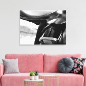 白黒サドル キャンバスプリント (インサイチュ (リビング))