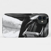 白黒サドル Case-Mate iPhoneケース (裏面(横))