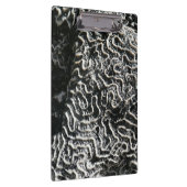 白黒サンゴI抽象芸術自然写真 クリップボード (右)