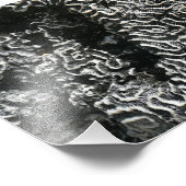 白黒サンゴI抽象芸術自然写真 フォトプリント (角)