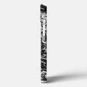 白黒サンゴI抽象芸術自然写真 Case-Mate iPhoneケース (裏面 / 左)